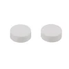 Abdeckkappe weiß Ø 20 mm für Stand-WC Befestigung, 2 Stück