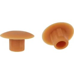 Abdeckkappen Kunststoff buchefarben Ø 6 mm 20 Stück