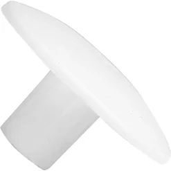 Abdeckkappen weiß 20 Stück Ø 4 mm