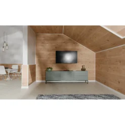 Abdeckleiste 'DecoWall AL201' weiß 2400 x 6 x 25mm