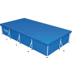 Abdeckplane für Steel Frame Pool, Größe: 410 x 226 cm