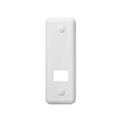 Abdeckplatte 'DUO Maxi' weiß 13,5 cm