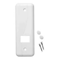 Abdeckplatte 'DUO Maxi' weiß 13,5 cm