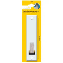 Abdeckplatte 'Standard Maxi' weiß 21,5 cm