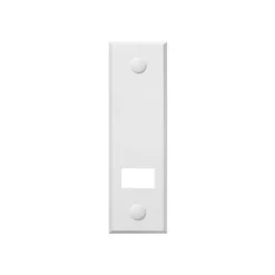 Abdeckplatte 'Standard Maxi' weiß 13,5 cm