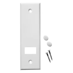 Abdeckplatte 'Standard Maxi' weiß 13,5 cm