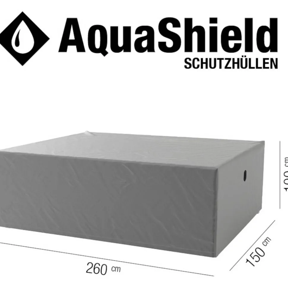 Abdeckung 'AquaShield' für Gartenmöbelset wasserabweisend 260 x 150 x 100 cm