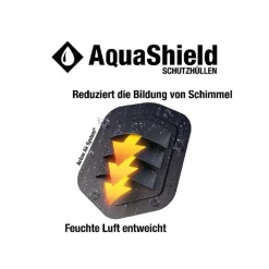 Abdeckung 'AquaShield' für Gasgrill Ø 64 x 82 cm