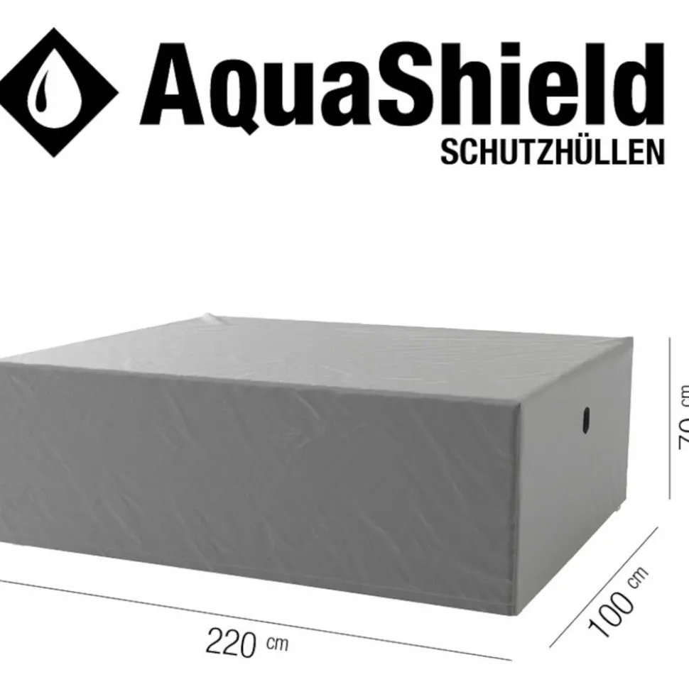 Abdeckung 'AquaShield' für Gartentisch wasserabweisend 100 x 85 x 220 cm