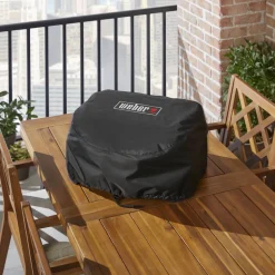 Abdeckung für Elekrogrill 'Lumin' schwarz 47 x 51,5 x 26,5