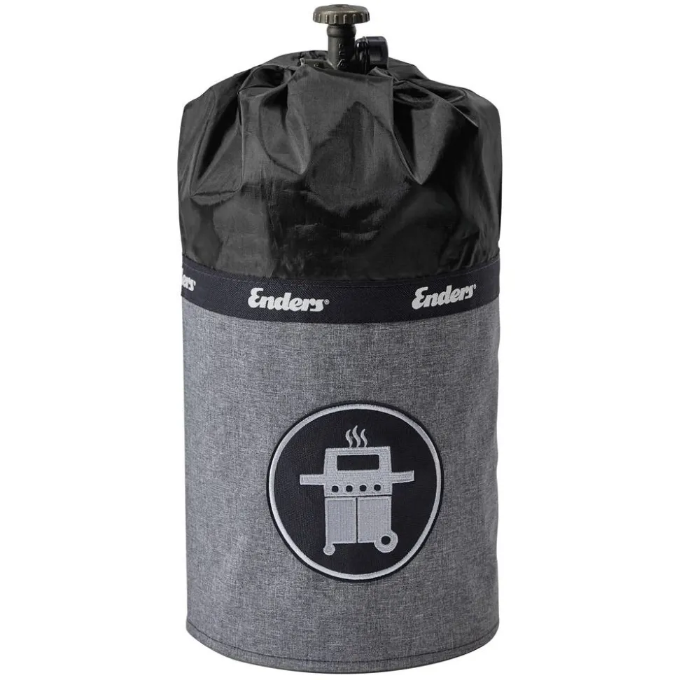 Abdeckung für Gasflaschen 5 kg schwarz 24 x 49 x 24 cm