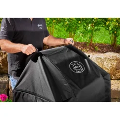 Abdeckung für Gasgrill 'Artiso G6' schwarz 160 x 117 x 51 cm