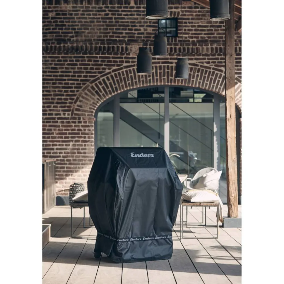 Abdeckung für Gasgrill 'San Diego 2 & 3' schwarz 120 x 110 x 60 cm