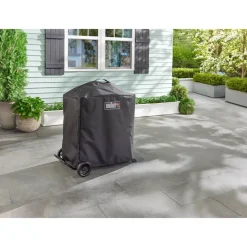 Abdeckung für Gasgrill 'Traveler Compact' schwarz 56 x 80 x 87 cm
