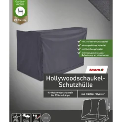Abdeckung für Hollywoodschaukeln wasserabweisend & UV-beständig 235 x 160 x 155 cm
