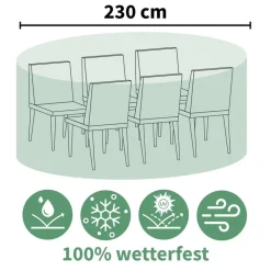 Abdeckung für Sitzgruppe UV-beständig 135 x 70 x 230 cm