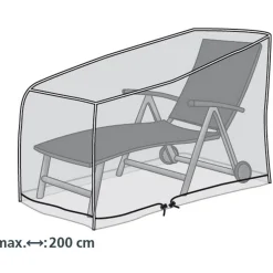 Abdeckung für Sonnenliege bis 200 x 75 x 40 cm