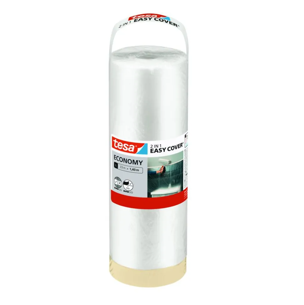 Abeckfolie 'Easy Cover Economy' Nachfüllpack 1,4 x 33 m