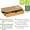 Ablagebox 'Allegre' Bambus/Rattan mit Schublade 28 x 14 x 6 cm