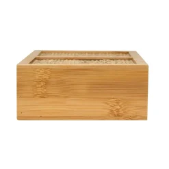 Ablagebox 'Allegre' Bambus/Rattan mit Schublade 28 x 14 x 6 cm