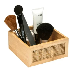 Ablagebox 'Allegre' Bambus/Rattan 15 x 15 x 7 cm