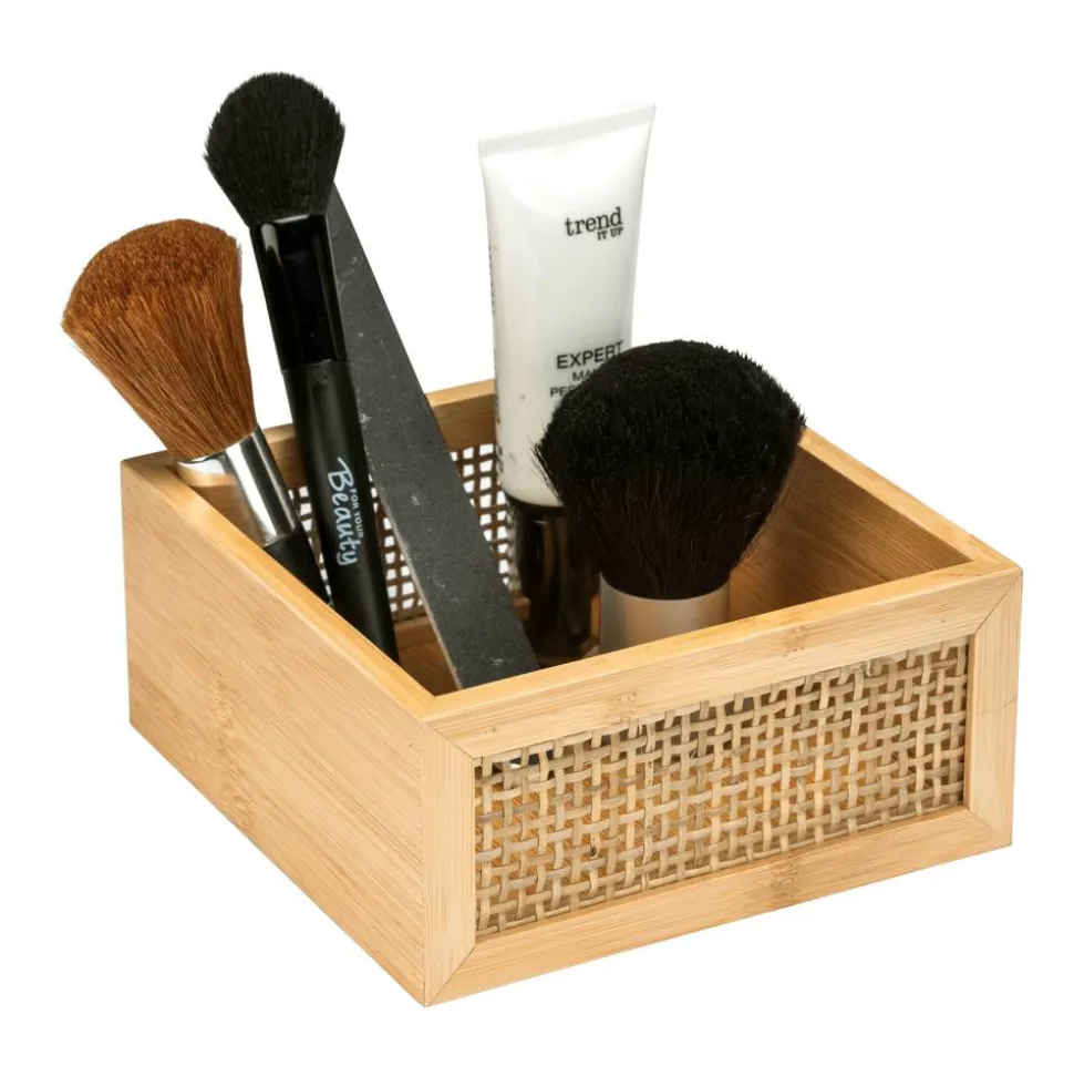 Ablagebox 'Allegre' Bambus/Rattan 15 x 15 x 7 cm