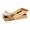 Ablagebox 'Terra' Bambus mit Deckel 24 x 5,5 x 10 cm