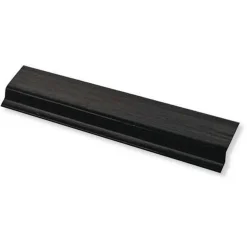 Abschlussprofil 'Fondaline 400' schwarz 200 cm