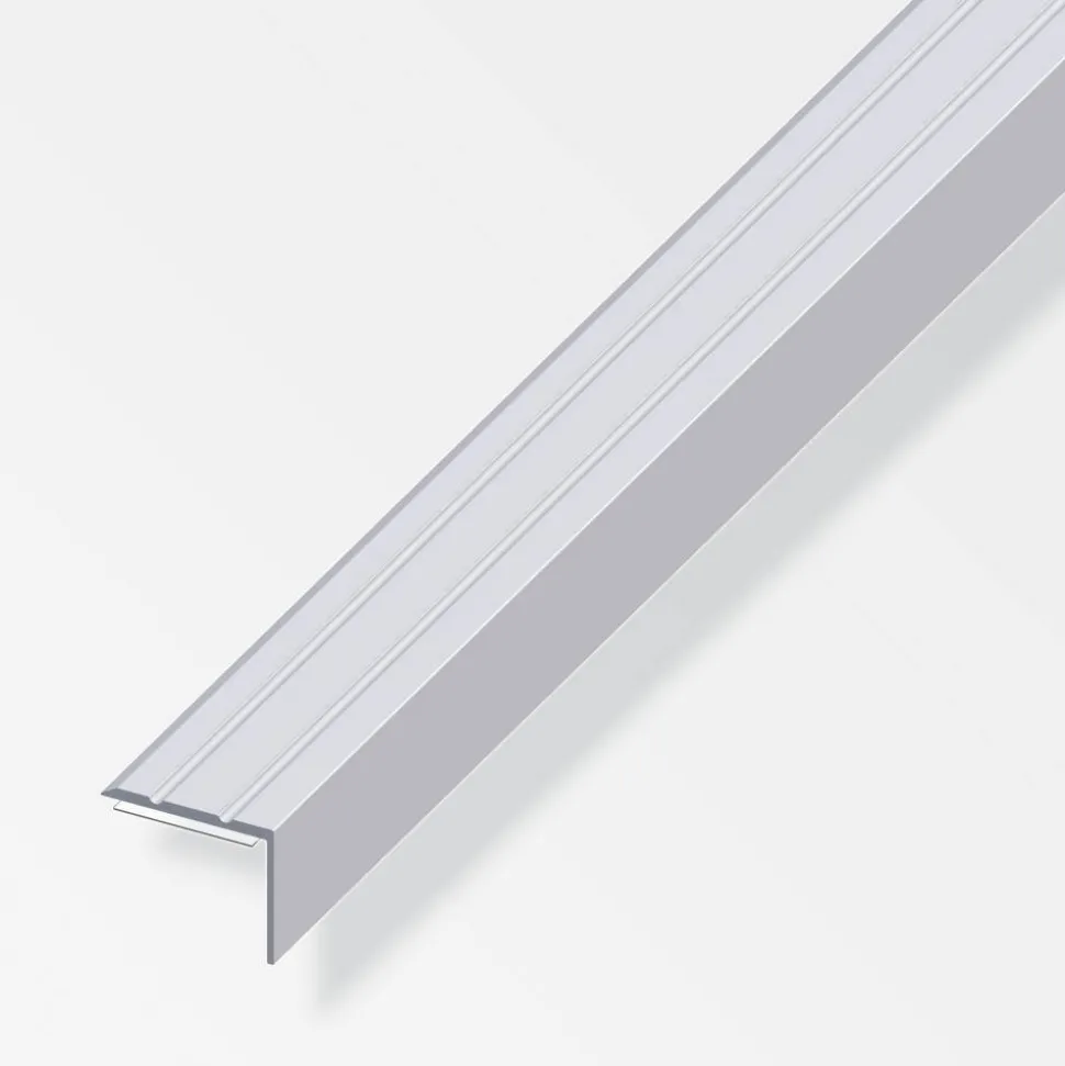 Abschlussprofil aluminiumfarben 2000 x 25 x 8 mm