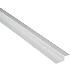 Abschlussprofil 'clipstech®' Aluminium silbern 1000 x 14 mm