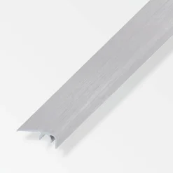 Abschlussprofil 'clipstech®' Aluminium grau 1000 x 12,5 mm