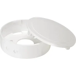 Abzweigbaldachin weiß 75 mm