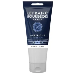 Acrylfarbe 'Fine' titanweiß 80 ml