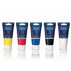 Acrylfarben-Set 'Fine' verschiedene Farben 80 ml, 5 Stück