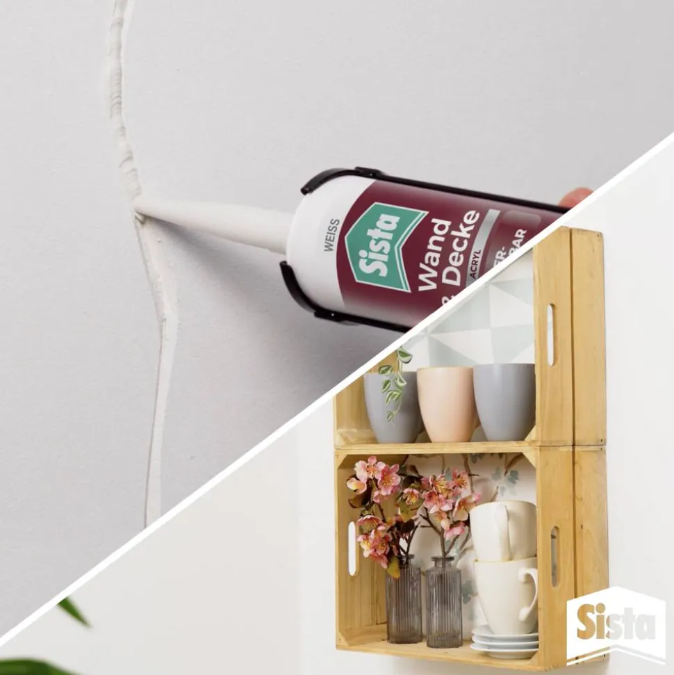 Acryl-Fugendichtmasse 'Wand & Decke' weiß 280 ml