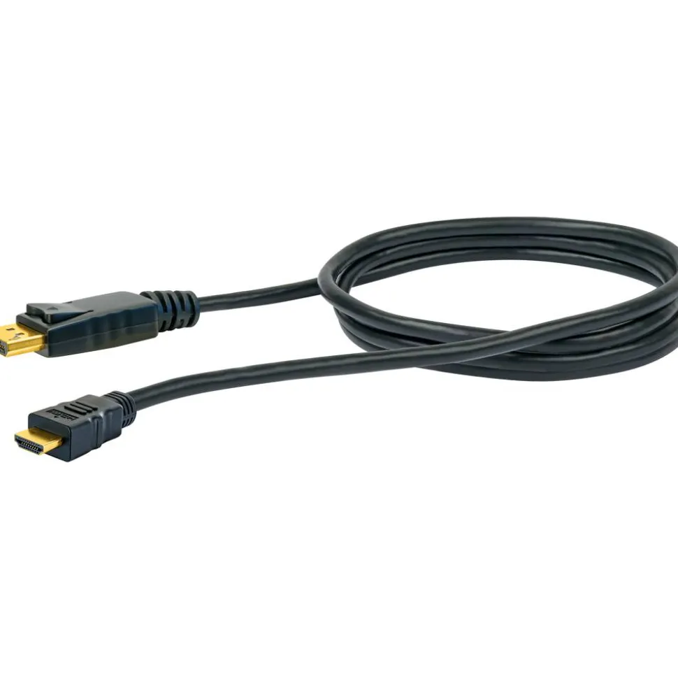 Adapterkabel DisplayPort auf HDMI schwarz 2 m
