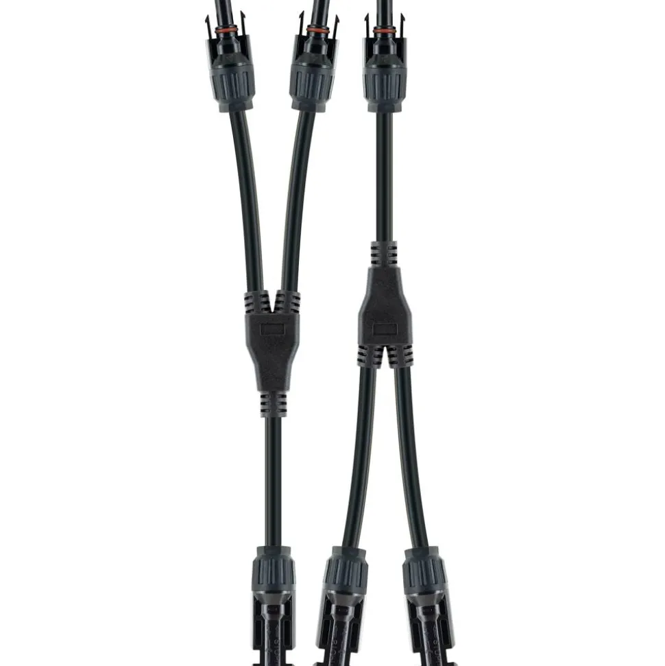 Adapterkabel-Set MC4 2in1, 20 cm 2-teilig