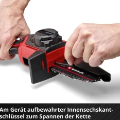 Akku-Astkettensäge 'GE-PS 18/15 Li'-Kit 18 V mit Holster ohne Akku