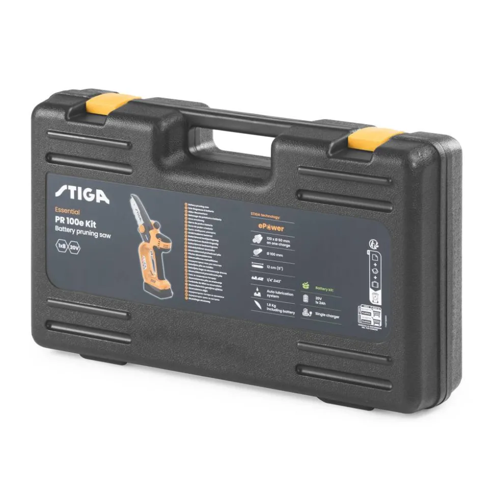 Akku-Astsäge 'PR 100e' 300 W 20 V mit Akku und Ladgerät