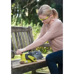 Akku-Bandschleifer-Set 'R18BS-242S' mit 2 Akkus, Ladegerät und Zubehör