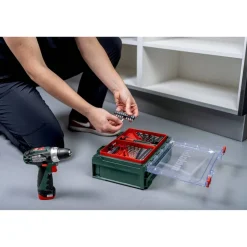 Akku-Bohrschrauber-Set 'PowerMaxx BS Basic' 12 V mit 2 Akkus und Ladegerät