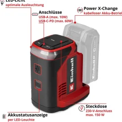 Akku-Energiestation 'TC-ES 18/150/1 Li-Solo'