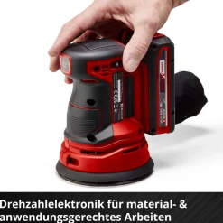 Akku-Exzenterschleifer TE-RS 18-Li Solo