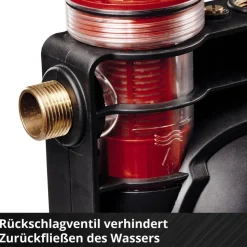 Akku-Gartenpumpe 'Aquinna 36/38 F LED automatic' 3800 l/h ohne Akku und Ladegerät