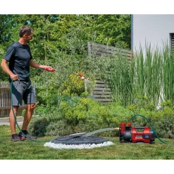 Akku-Gartenpumpe 'Aquinna 36/38 F LED automatic' 3800 l/h ohne Akku und Ladegerät