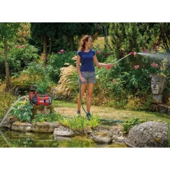 Akku-Gartenpumpe 'Aquinna 18/30 F LED' 3000 l/h ohne Akku