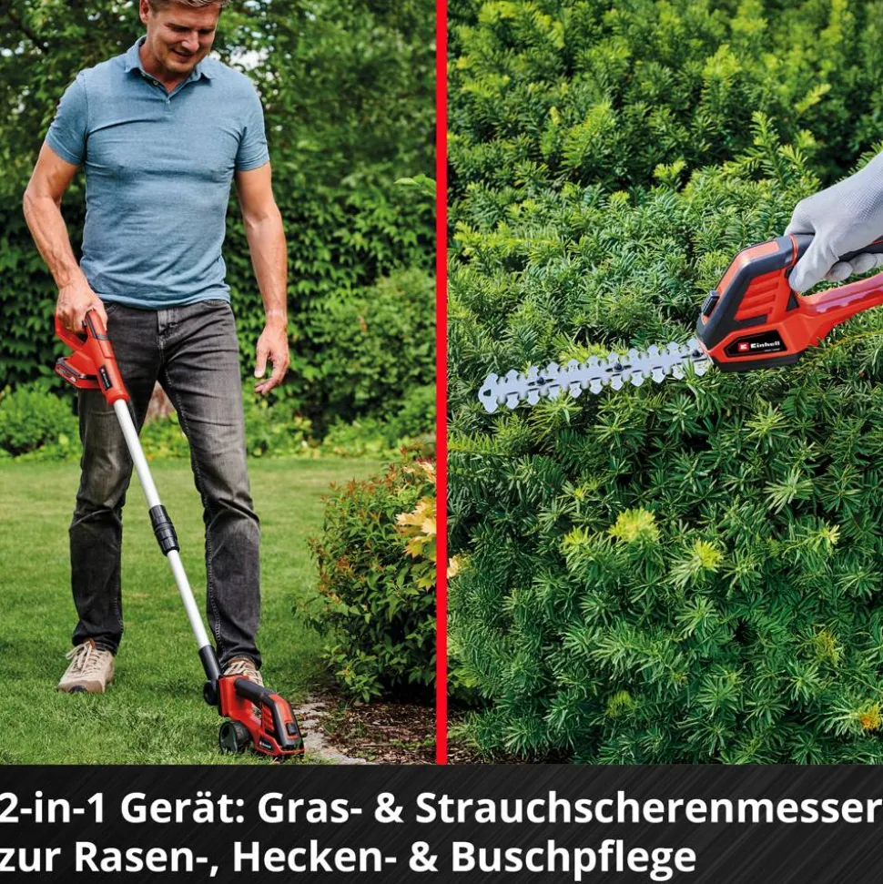 Akku-Gras- und Strauchschere 'GE-CG 18/100 Li T' mit Akku und Ladegerät