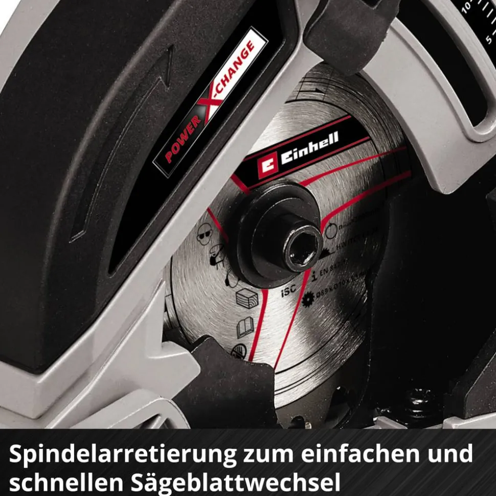 Akku-Handkreissäge 'TE-CS 18/89 Li - Solo' 18 V ohne Akku, Ø 89 mm