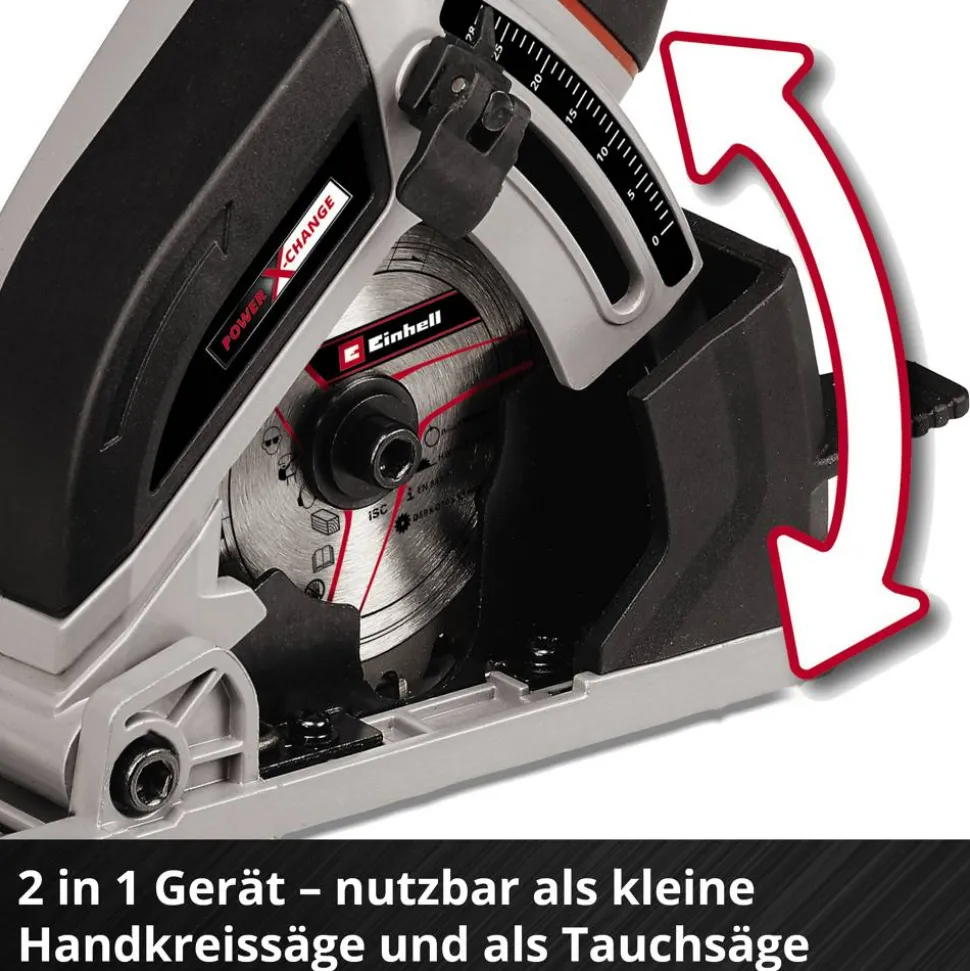 Akku-Handkreissäge 'TE-CS 18/89 Li - Solo' 18 V ohne Akku, Ø 89 mm