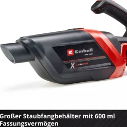 Akku-Handstaubsauger 'TE-HV 18/06 Li - Solo' ohne Akku und Ladegerät